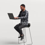Posed 063-2863 Man