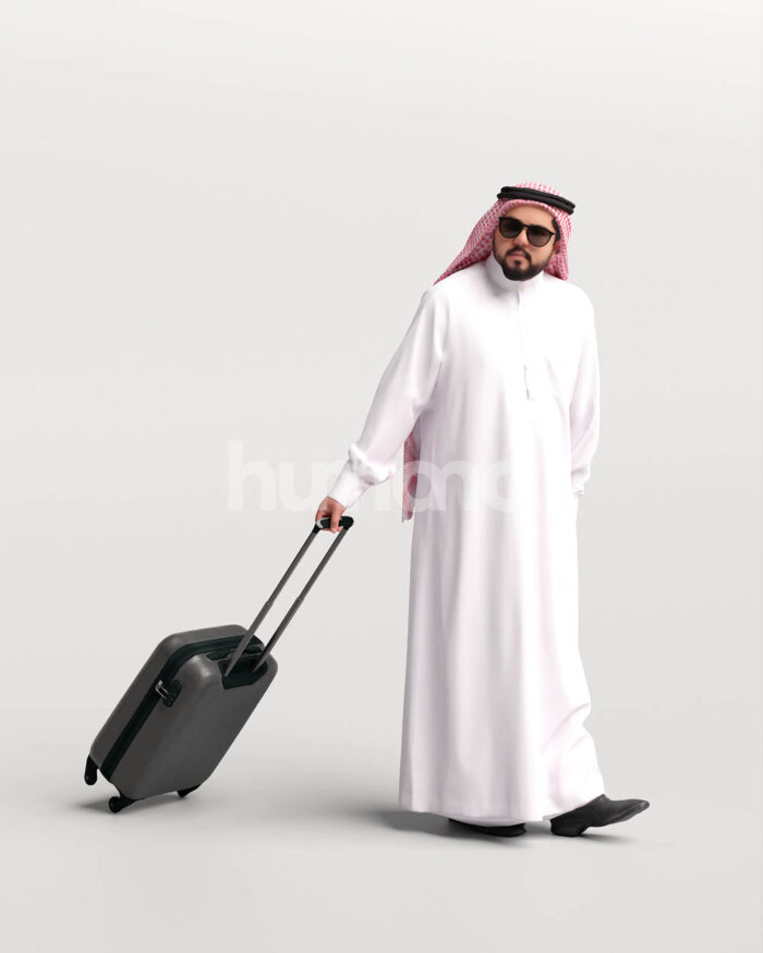 Posed 065-7069 Man Arab