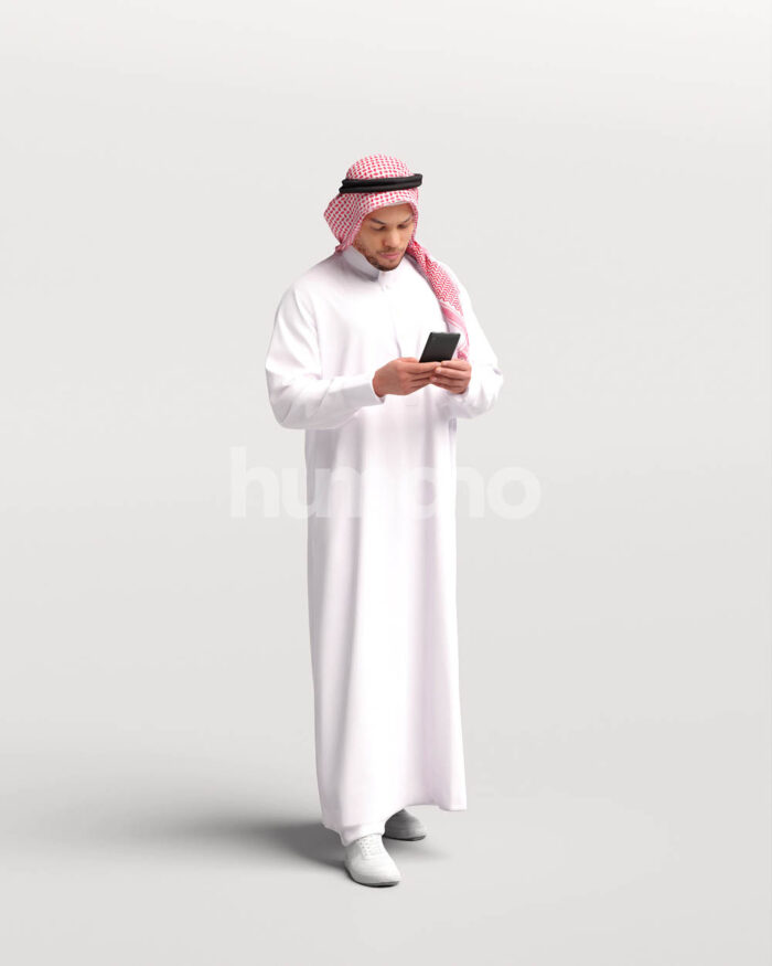 Posed 066-6845 Man Arab