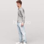 Animated 034-1821 SL2 Man Standing Listening