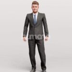 Animated 034-1873 SL3 Man Standing Listening