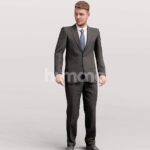Animated 034-1873 ST3 Man Standing Talking