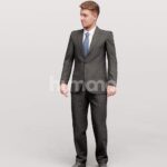Animated 034-1873 ST3 Man Standing Talking