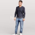 Animated 040-1821 SI1 Man Standing Idle