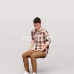 Animated 040-1847 S1 Man Sitting