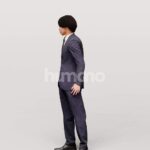 Animated 041-1873 SL2 Man Standing Listening
