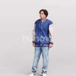 Animated 041-5056 SI1 Man Standing Idle