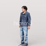 Animated 041-5224 ST5 Man Standing Talking