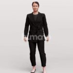 Animated 043-3361 SL3 Woman Standing Listening