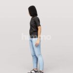 Animated 048-3658 SL2 Woman Standing Listening