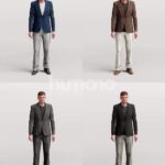 Animated 056-2572 SI1 Man Standing Idle