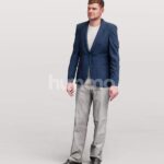 Animated 056-2572 SI1 Man Standing Idle