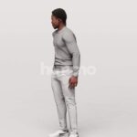 Animated 064-4893 SL2 Man Standing Listening