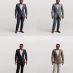 Animated 064-4957 SI4 Man Standing Idle