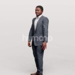 Animated 064-4957 ST2 Man Standing Talking