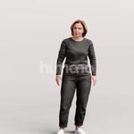 Animated 094-5613 SI4 Woman Standing Idle