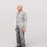 Animated 101-1499 SI2 Man Standing Idle