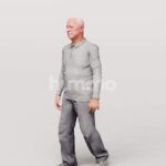 Animated 101-1499 W5 Man Walking