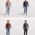 Posed 040-1825 Man