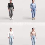 Posed 051-5554 Woman