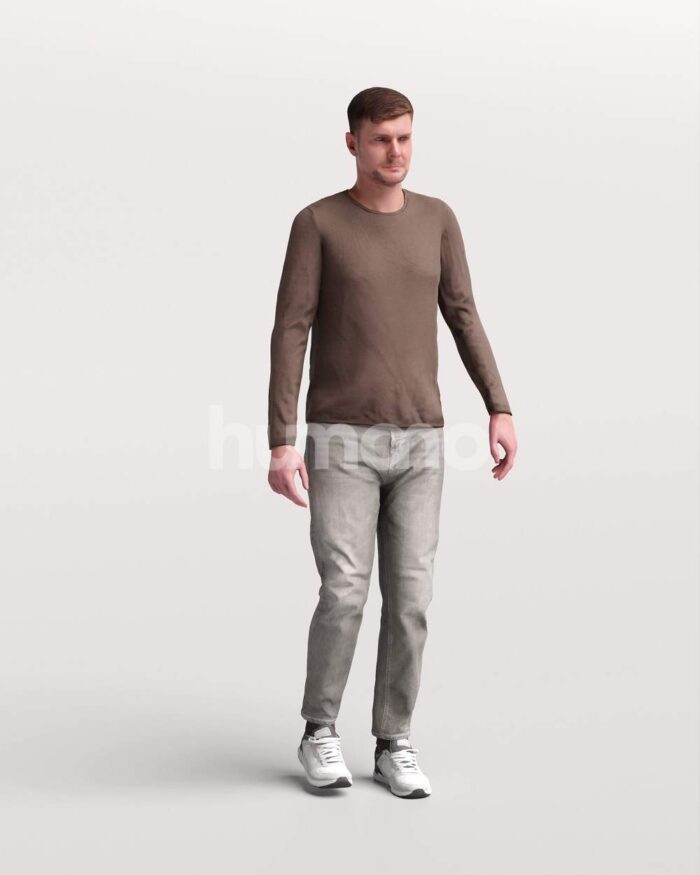 Posed 056-2632 Man