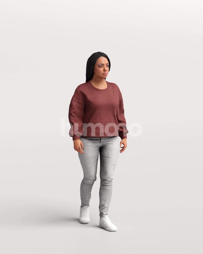 Posed 080-4502 Woman