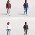 Posed 080-4502 Woman