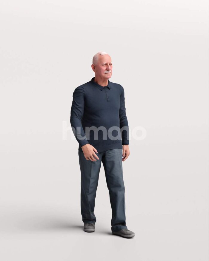 Posed 101-1500 Man