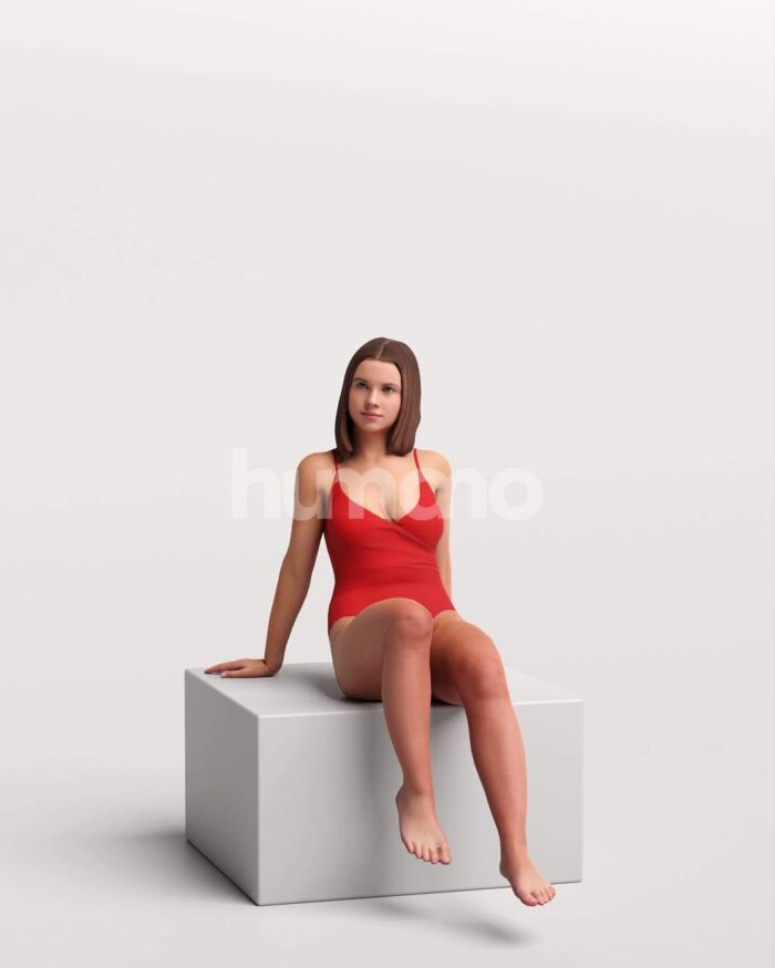 Posed 045-7453 Woman