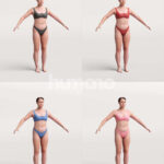 Rigged 043-3462 Woman