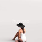 Posed 050-7491 Woman