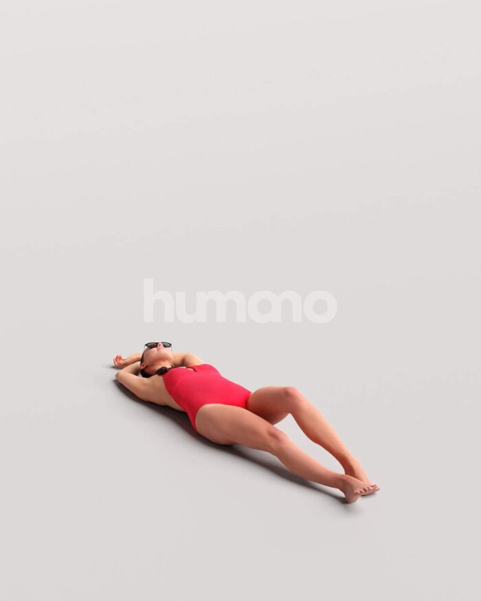 Posed 050-7580 Woman