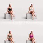 Posed 050-7602 Woman