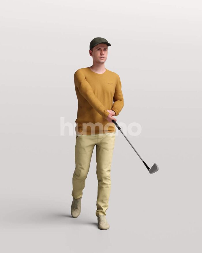 Posed 053-2192 Man
