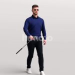 Posed 054-2422 Man