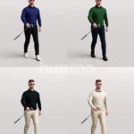 Posed 054-2422 Man