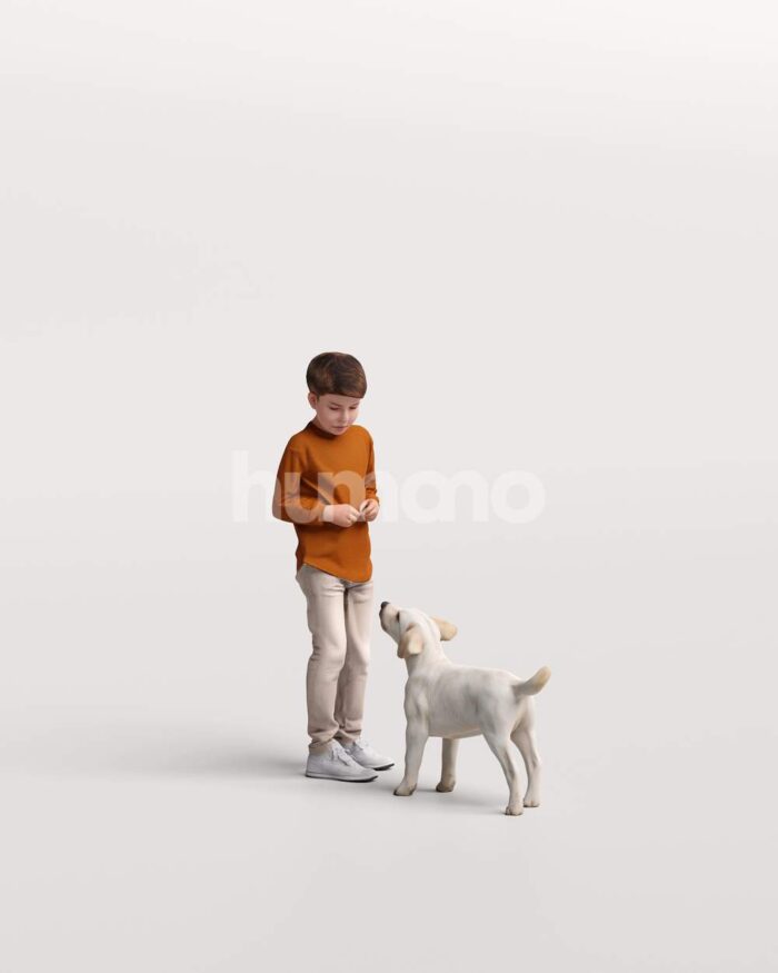Posed 2605-004 Boy
