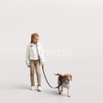 Posed 2605-006 Girl