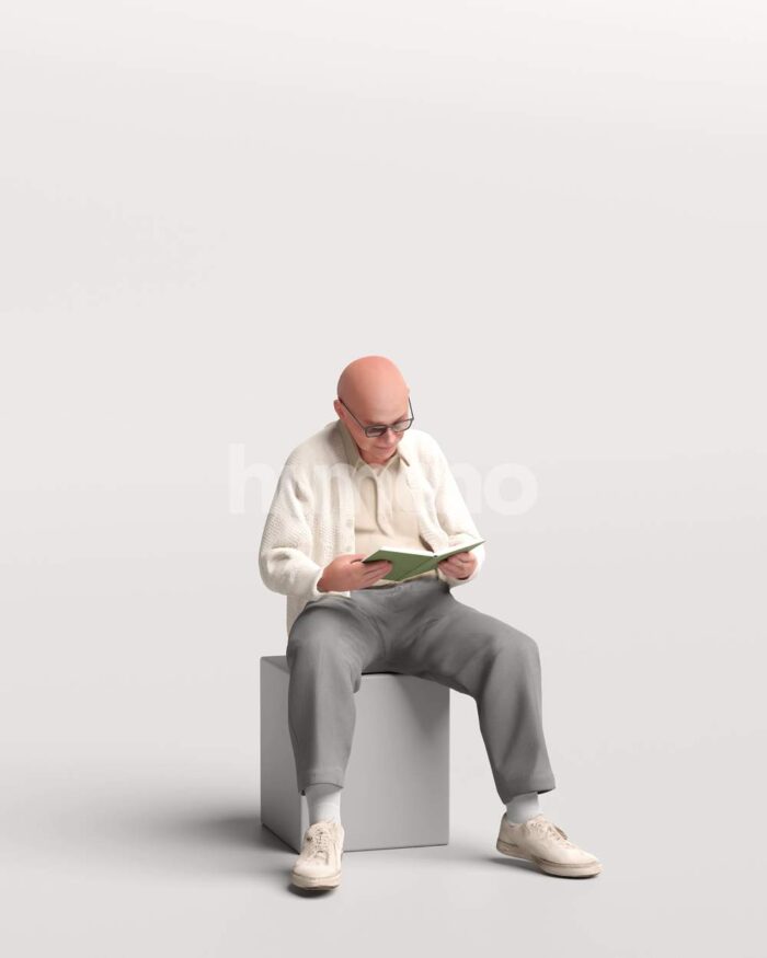 Posed 2606-008 Man