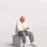 Posed 2606-008 Man