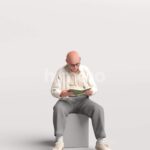 Posed 2606-008 Man