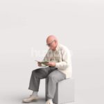 Posed 2606-008 Man