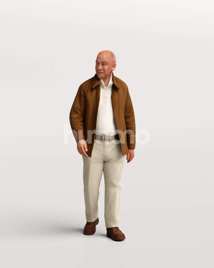 Posed 2606-009 Man