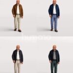 Posed 2606-009 Man