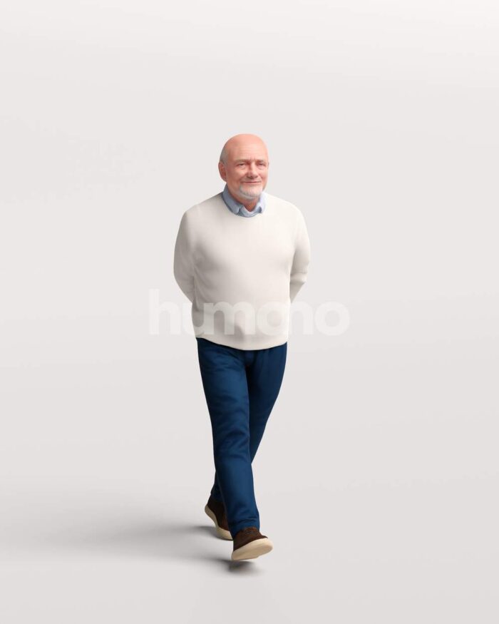 Posed 2606-011 Man