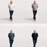 Posed 2606-011 Man